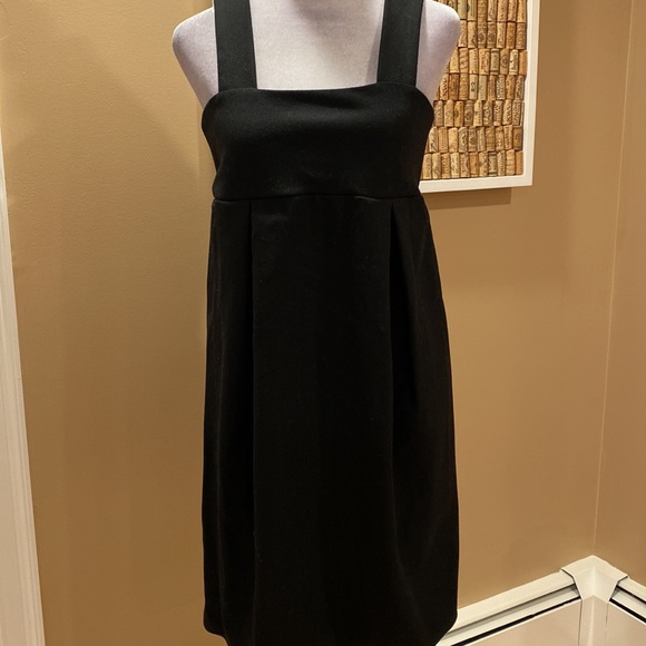 NWT.  Love Black Wool Pleated Dress.  34” length - Picture 3 of 15